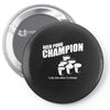 beer pong champion Pin-back button