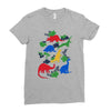 dinosaurs Ladies Fitted T-Shirt