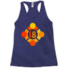orange 18 Racerback Tank