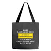 Under Construction Personalize Baby Tote Bags