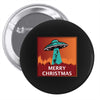 i want to believe santa parody Pin-back button