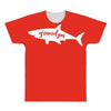 Grandpa Shark All Over Men's T-shirt