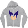 wolverine mask Zipper Hoodie