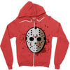 jason voorhees mask Zipper Hoodie
