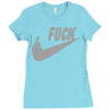 fuck you Ladies Fitted T-Shirt