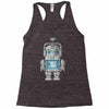 wind up cyberman Racerback Tank