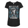 wasted my life Maternity Scoop Neck T-shirt