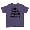 girls compete, women empower Youth Tee