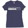 tomorrow's hangover Ladies Fitted T-Shirt