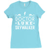 dr luke skywalker Ladies Fitted T-Shirt