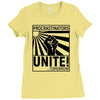 procrastinators unite! Ladies Fitted T-Shirt
