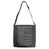 rules for dating my son Adjustable Strap Totes