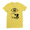 eye sleigh Ladies Fitted T-Shirt