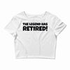 retirement Crop Top
