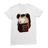 don't hurt the ones you love Ladies Fitted T-Shirt