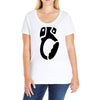 clambing Ladies Curvy T-Shirt