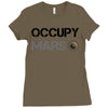 Occupy Mars Shirt Ladies Fitted T-Shirt