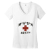 mash 4077th tv division vintage style Women's V-Neck T-Shirt