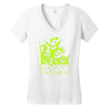 brain squad Women's V-Neck T-Shirt