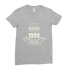 premium vintage 1999 classic perfectly aged limited edition Ladies Fitted T-Shirt