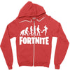 Fortnite evolution Zipper Hoodie