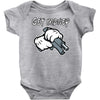 mickey mouse gangster get money Baby Onesie