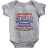 meine tochter ist t&auml;towiert Baby Onesie