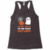 i'm the crazy cat lady Racerback Tank
