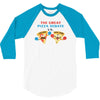 pizza debate 3/4 Sleeve Shirt