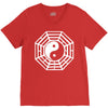 i ching ying and yang V-Neck Tee