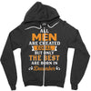 All Men Are Created Equal But Only The Best Are Born In December Zipper Hoodie