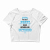 The Best Poppy Was Born In September Crop Top