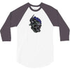 skull modile head 3/4 Sleeve Shirt