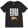 pizza fixes everything V-Neck Tee