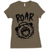 angry panda Ladies Fitted T-Shirt
