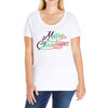 merry christmas Ladies Curvy T-Shirt
