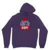 frisk cop leo police wife Unisex Hoodie