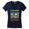discord is my spirit animal Women's V-Neck T-Shirt