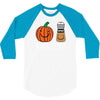 pumpkin spice 3/4 Sleeve Shirt