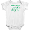 shell yeah turtle Baby Onesie
