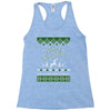 merry christmas ugly christmas sweater Racerback Tank