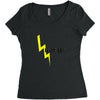 ON LIGHT UP Women's Triblend Scoop T-shirt