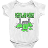 screw lab safety i want super powers Baby Onesie