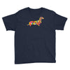 dachshund flower 2 Youth Tee