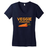 Veggie Powered Women's V-Neck T-Shirt