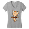 keep holding on Women's V-Neck T-Shirt