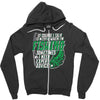 talk to myself fishing Zipper Hoodie