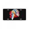 chief many feathers License Plate