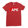 vape Ladies Fitted T-Shirt