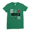 bbq Ladies Fitted T-Shirt